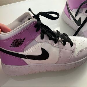 Purple and Lavender Retro Air Jordans